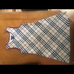 Girls Classic Burberry Dress